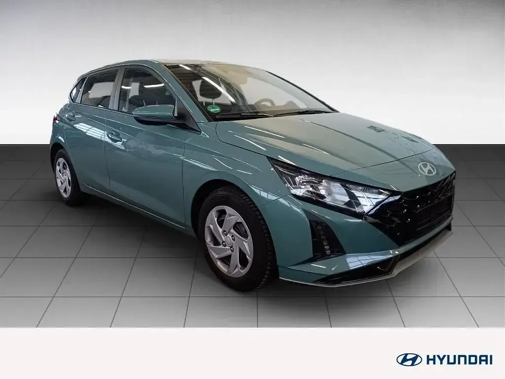 Brugt Hyundai i20 Select 101 HK (74 kW) 2025 Grøn Hatchback