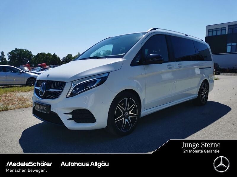 Bergkristallweiß Gebraucht 2021 Mercedes V250 AMG Van / Kleinbus | 47.850 € (Superpreis) - Bild 1/2