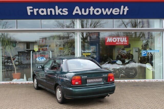 Gebraucht Suzuki Baleno GL 86 PS (63 kW) 2002 Grün metallic Limousine
