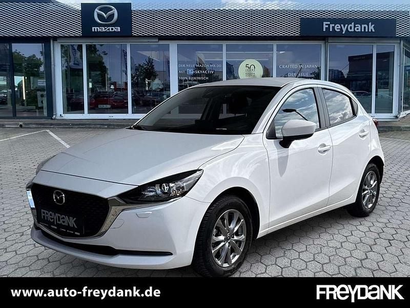 Arctic white Gebraucht 2022 Mazda 2 Exclusive Kleinwagen | 16.990 € (Fairer Preis) - Bild 1/4