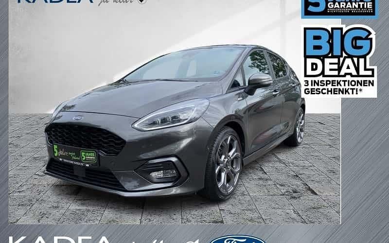 Grau Gebraucht 2021 Ford Fiesta ST-Line Kleinwagen | 15.380 € (Guter Preis) - Bild 1/4