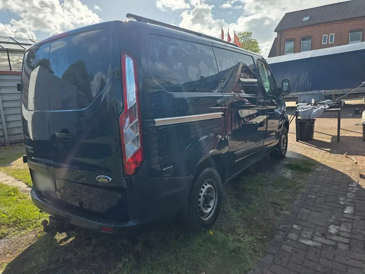 Occasion Ford Transit Custom 100 ch (73 kW) 2016 Bleue Monospace