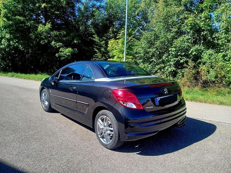 Schwarz Gebraucht 2009 Peugeot 207 CC Cabrio | 3.500 € (Fairer Preis) - Bild 1/4