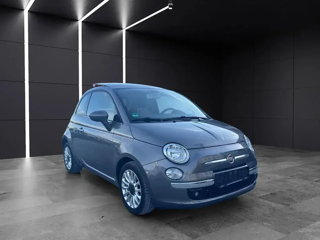 Gebraucht Fiat 500 Lounge 86 PS (63 kW) 2013 Grau Kleinwagen