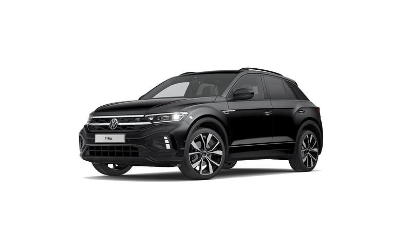 Gebraucht VW T-Roc R-line 150 PS (110 kW) 2022 Schwarz SUV