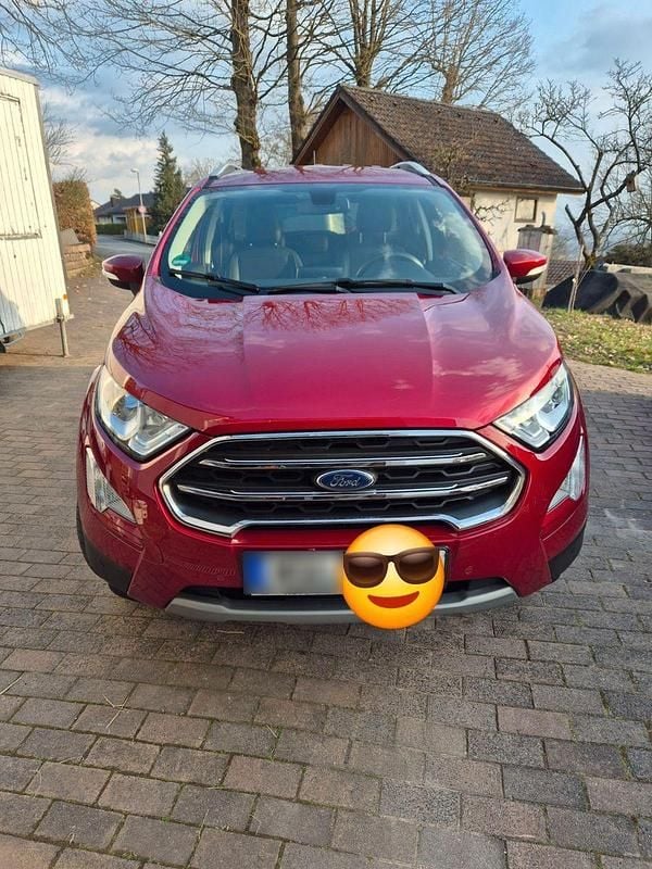 Gebraucht Ford Ecosport Titanium 125 PS (91 kW) 2018 Rot SUV