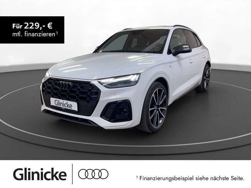 Weiß Gebraucht 2023 Audi Q5 S-Line SUV | 55.980 € - Bild 1/3