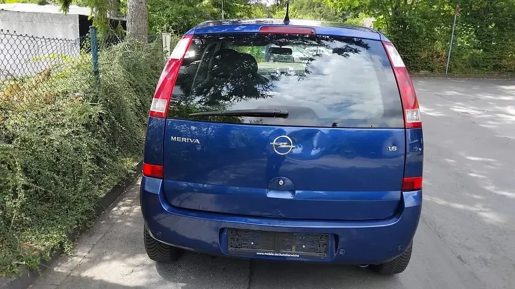 Gebraucht Opel Meriva Enjoy 101 PS (74 kW) 2005 Blau Van / Kleinbus
