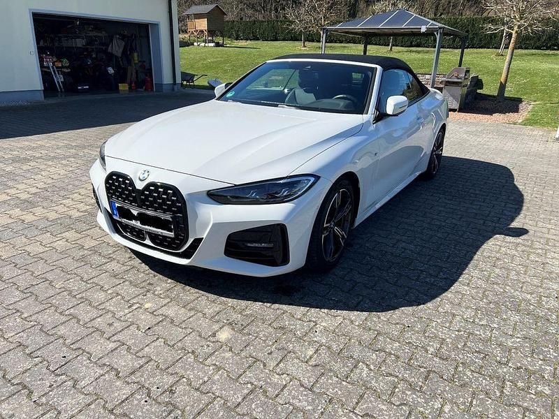 Weiß Gebraucht 2021 BMW 420 M Sport Cabrio | 38.500 € (Fairer Preis) - Bild 1/4
