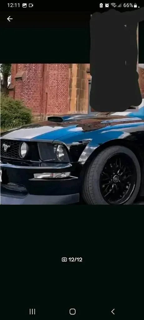 Gebraucht Ford Mustang 210 PS (154 kW) 2008 Schwarz Coupé