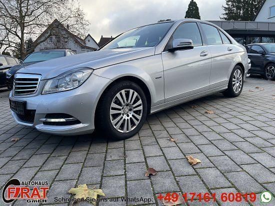 Iridiumsilber Gebraucht 2011 Mercedes C200 Limousine | 8.490 € (Superpreis) - Bild 1/4