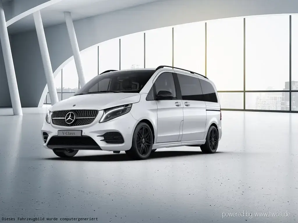 Gebraucht Mercedes V220 Edition 163 PS (119 kW) 2023 Bergkristallweiß metallic Van / Kleinbus
