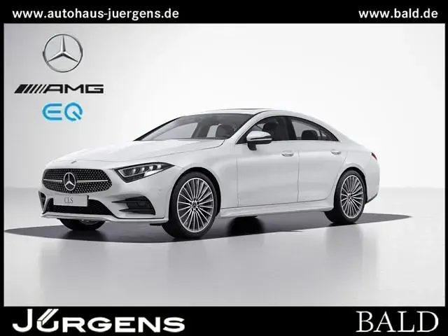 Gebraucht Mercedes CLS300 Avantgarde 265 PS (194 kW) 2022 Unilack polarweiss Coupé