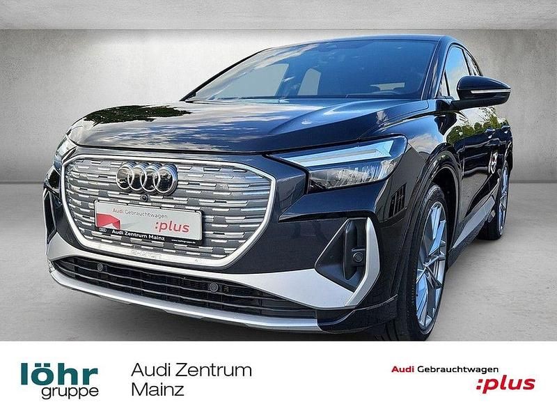 Schwarz Gebraucht 2022 Audi Q4 Sportback e-tron Sport SUV | 32.680 € (Superpreis) - Bild 1/4