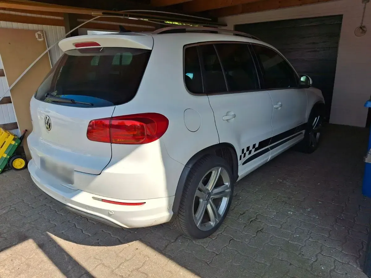 Gebraucht VW Tiguan Sportline 177 PS (130 kW) 2013 Weiß SUV