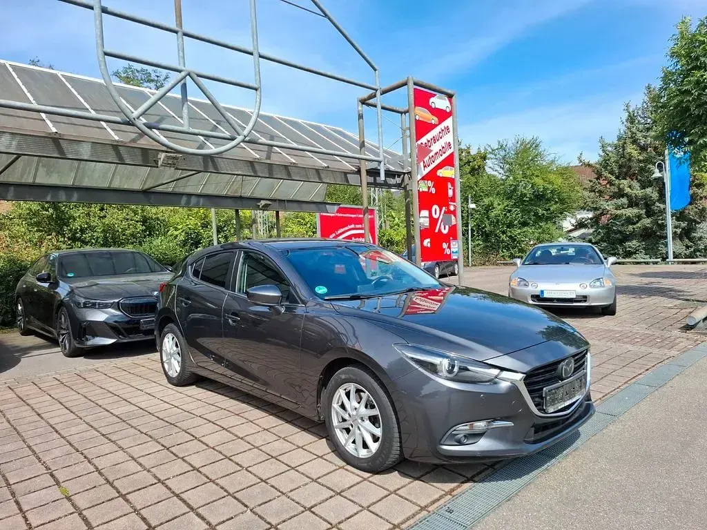 Gebraucht Mazda 3 Sports-Line 150 PS (110 kW) 2017 Grau Limousine