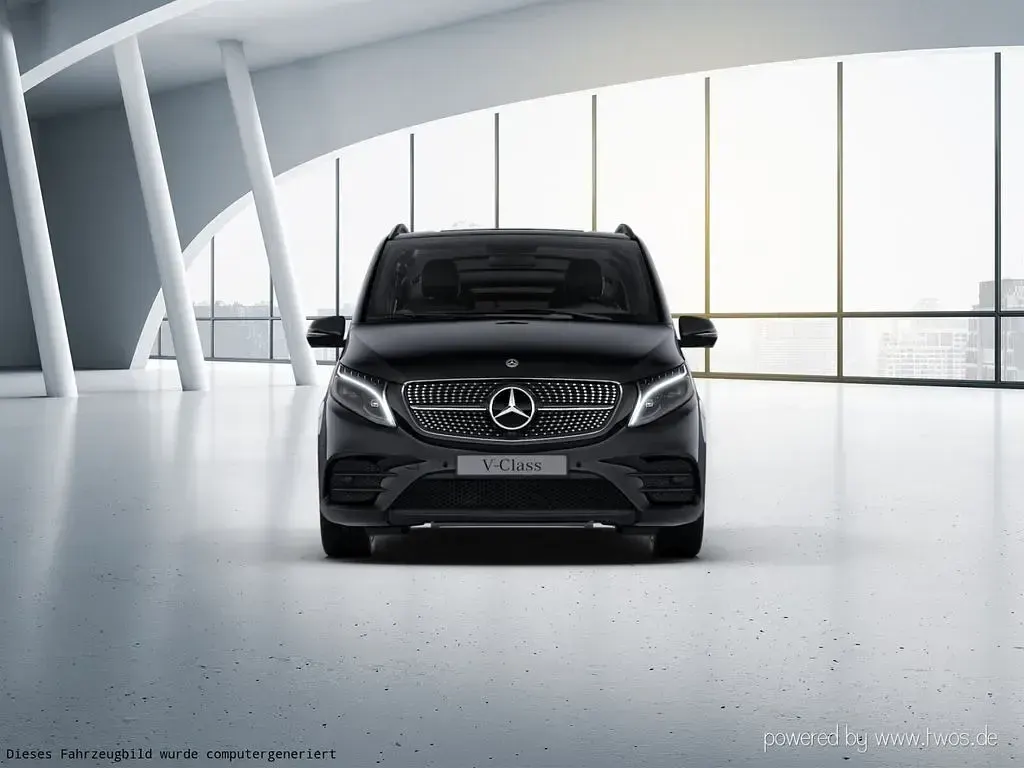 Gebraucht Mercedes V250 Avantgarde Edition 190 PS (139 kW) 2022 Obsidianschwarz metallic Van / Kleinbus