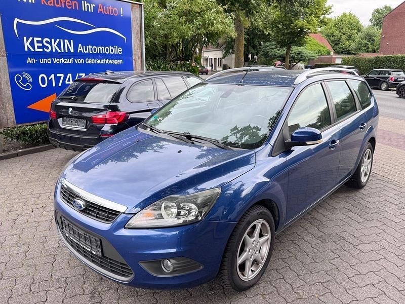 Blau Gebraucht 2010 Ford Focus Style Kombi | 1.590 € (Superpreis) - Bild 1/4