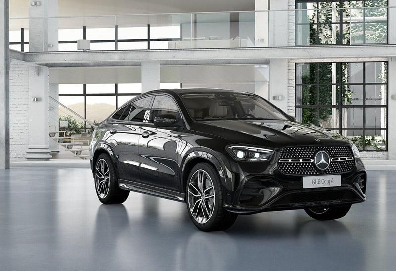 Gebraucht Mercedes GLE400 AMG 252 PS (185 kW) 2024 Metalliclack obsidianschwarz (metallic) Coupé