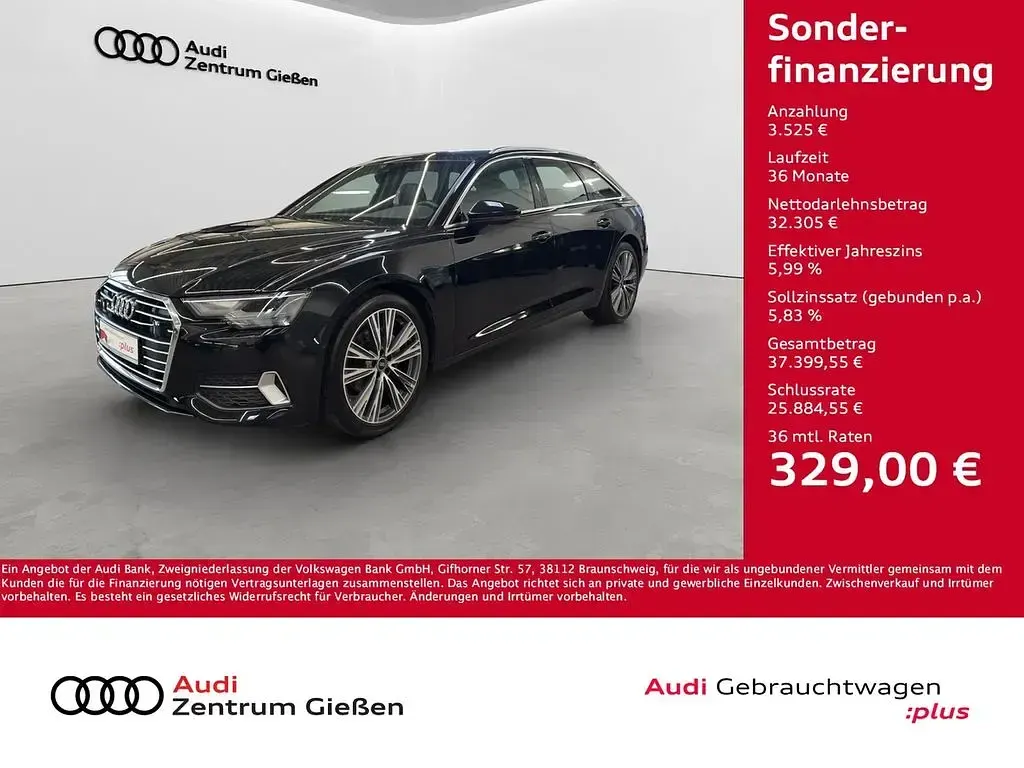 Gebraucht Audi A6 Sport 204 PS (150 kW) 2023 Mythosschwarz metallic Kombi