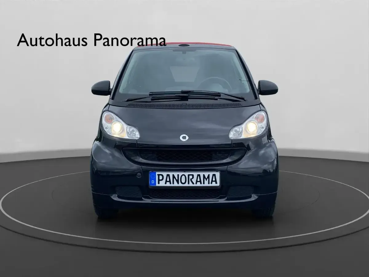 Gebraucht Smart ForTwo Cabrio Passion 71 PS (52 kW) 2012 Schwarz Cabrio
