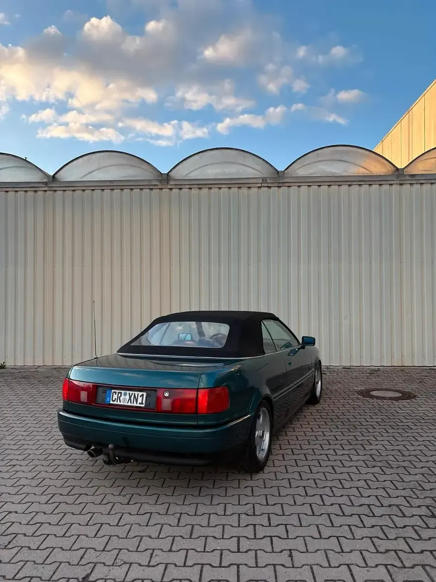 Gebraucht Audi 80 133 PS (97 kW) 1993 Grün Cabrio