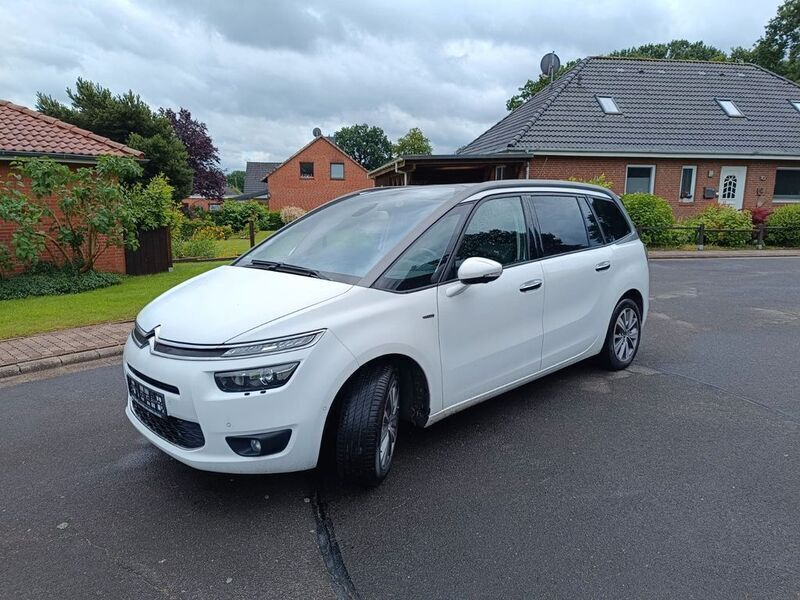 Weiß Gebraucht 2014 Citroën Grand C4 Picasso Exclusive Van / Kleinbus | 11.990 € (Teuer) - Bild 1/4