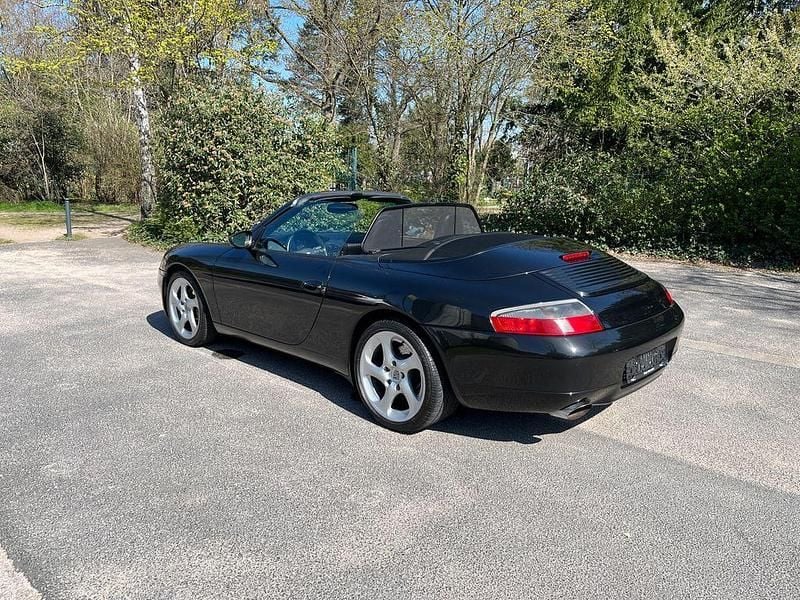 Schwarz Gebraucht 2001 Porsche 911 Carrera Cabriolet Cabrio | 34.990 € - Bild 1/4