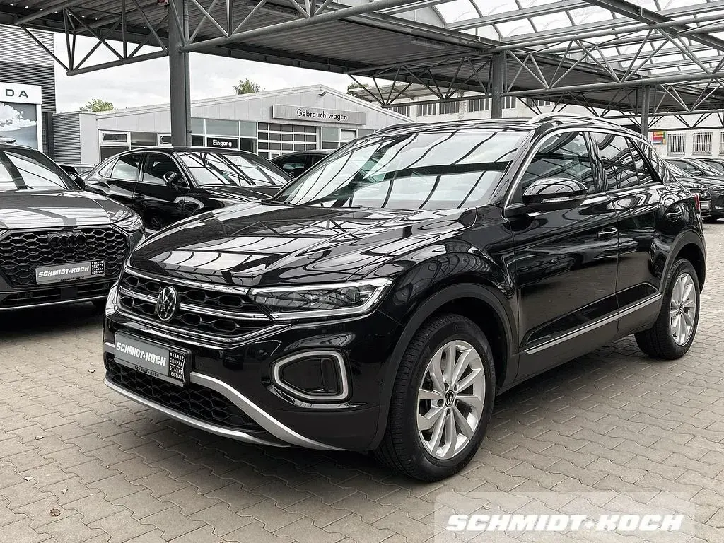 Gebraucht VW T-Roc Style 150 PS (110 kW) 2023 Deep black perleffekt (schwarz) SUV
