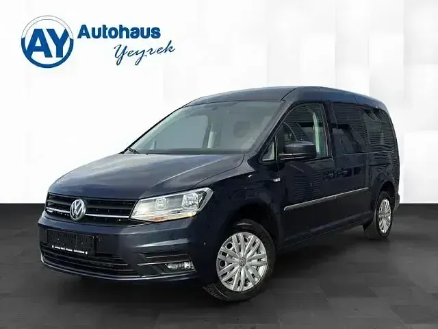 Usata VW Caddy 150 CV (110 kW) 2018 Blu Monovolume