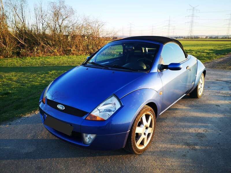 Blau Gebraucht 2003 Ford StreetKa Cabrio | 1.999 € (Fairer Preis) - Bild 1/4