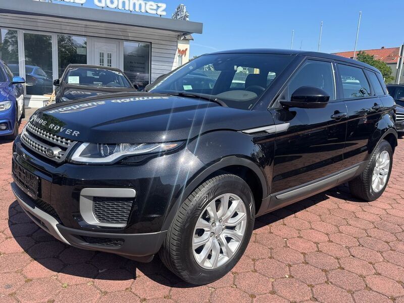 Santorini black (metallic) Gebraucht 2017 Land Rover Range Rover evoque Pure SUV | 17.990 € (Fairer Preis) - Bild 1/4