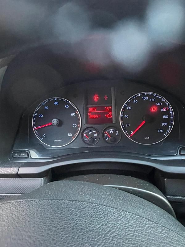 Gebraucht VW Golf V 75 PS (55 kW) 2007 Schwarz Kleinwagen