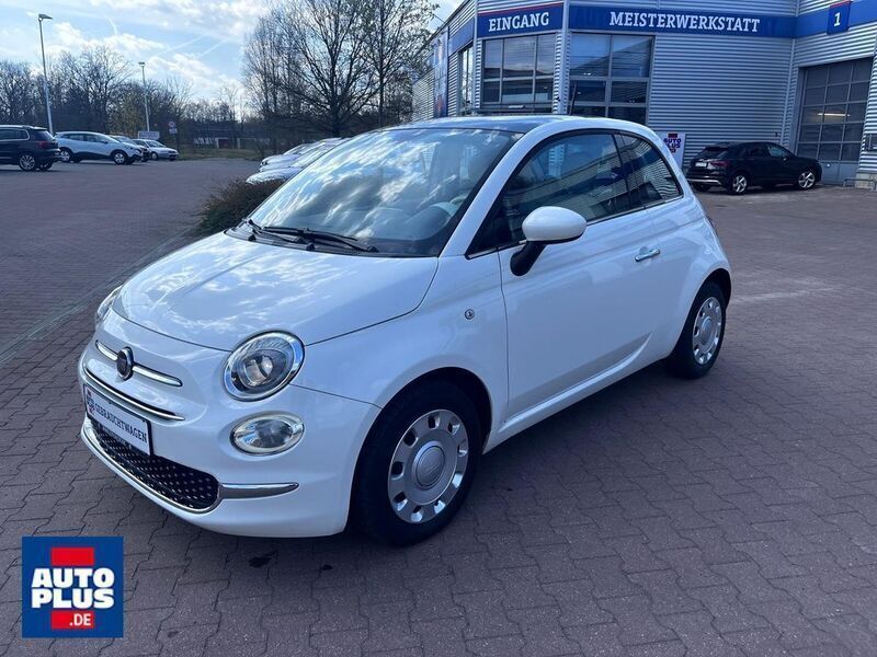 Weiß Gebraucht 2015 Fiat 500 Lounge Kleinwagen | 9.989 € (Teuer) - Bild 1/4