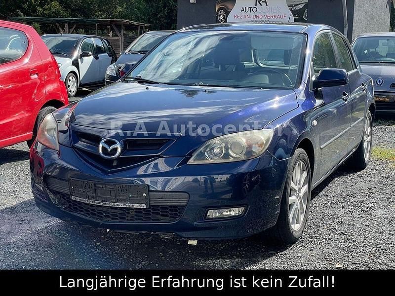 Blau Gebraucht 2009 Mazda 3 Active Limousine | 2.000 € (Superpreis) - Bild 1/4