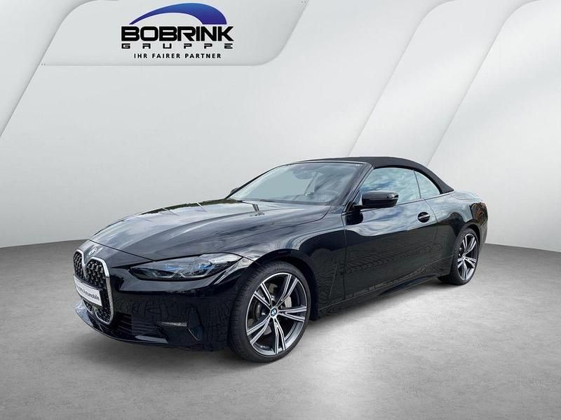 Schwarz Gebraucht 2022 BMW 430 Cabriolet Sport Line Cabrio | 45.920 € (Fairer Preis) - Bild 1/4