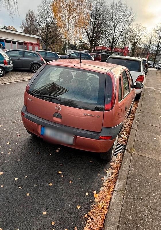 Rot Gebraucht 2001 Opel Corsa Kleinwagen | 1.500 € (Guter Preis) - Bild 1/4
