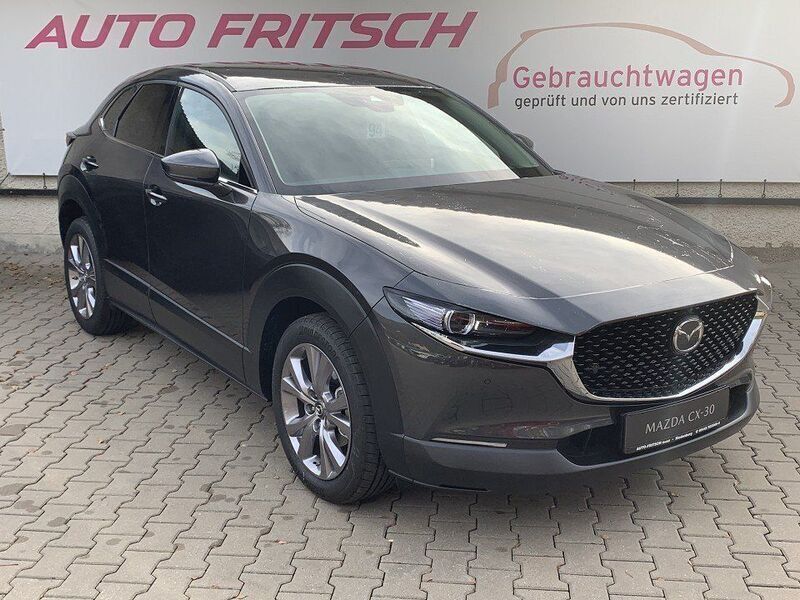Grau Gebraucht 2022 Mazda CX-30 Selection SUV | 25.890 € (Guter Preis) - Bild 1/4