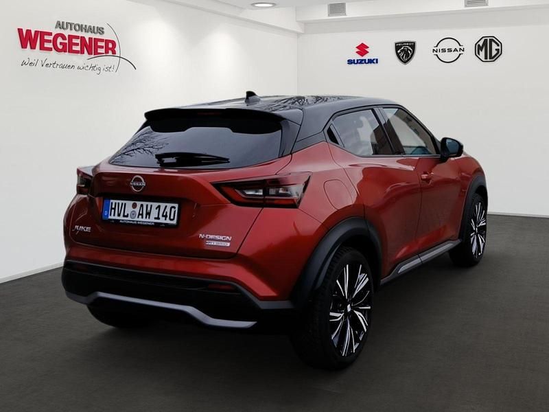 Gebraucht Nissan Juke 143 PS (105 kW) 2025 Fuji sunset red/ black SUV