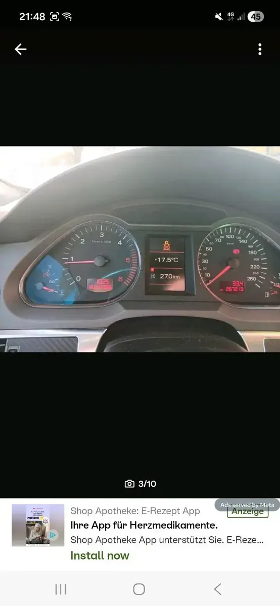 Gebraucht Audi A6 170 PS (125 kW) 2005 Silber Kombi