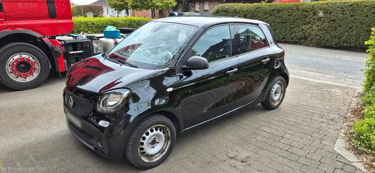 Usata Smart ForFour 70 CV (51 kW) 2015 Nero Utilitaria