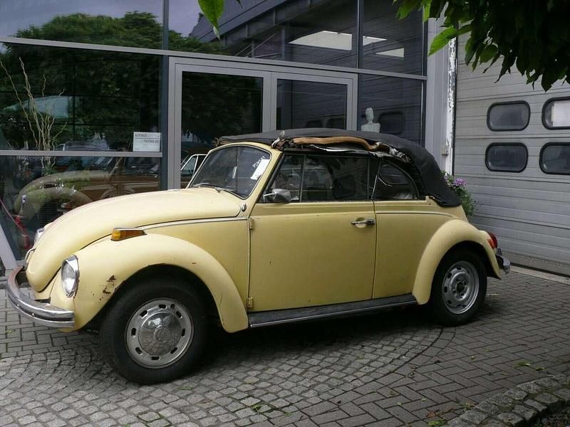 Gelb Gebraucht 1971 VW Käfer Cabrio | 12.500 € - Bild 1/4