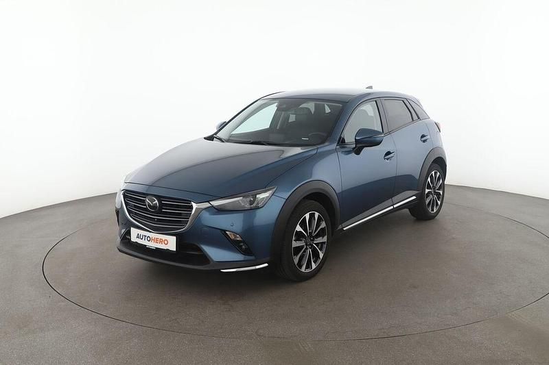 Blau Gebraucht 2020 Mazda CX-3 Selection SUV | 19.190 € (Etwas zu teuer) - Bild 1/3