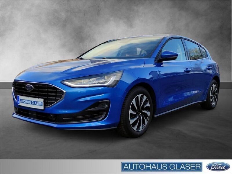 Dynamicblau metallic Gebraucht 2024 Ford Focus Titanium Limousine | 23.900 € (Fairer Preis) - Bild 1/4