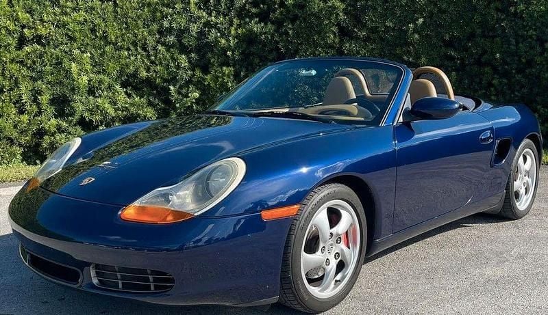 Blau Gebraucht 2003 Porsche Boxster Cabrio | 18.000 € (Fairer Preis) - Bild 1/1