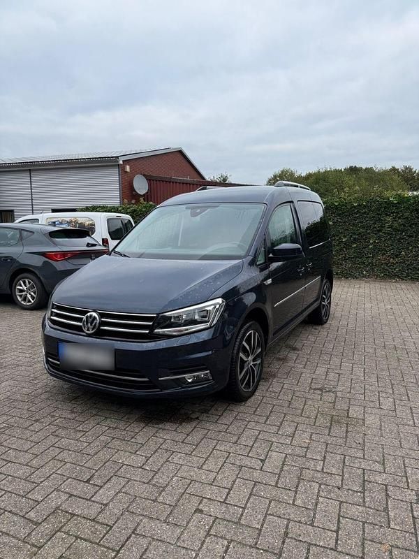 Gebraucht VW Caddy Highline 150 PS (110 kW) 2019 Blau Van / Kleinbus