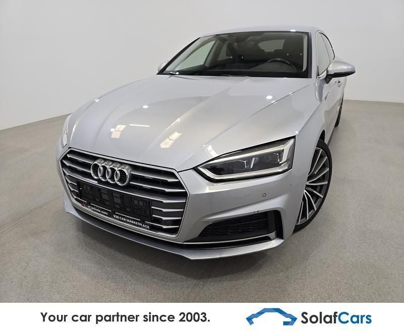 Silber Gebraucht 2019 Audi A5 Sportback S-Line Limousine | 17.424 € - Bild 1/4
