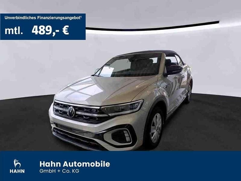 Ivory silver metallic Gebraucht 2022 VW T-Roc Cabriolet Style Cabrio | 29.930 € (Fairer Preis) - Bild 1/4