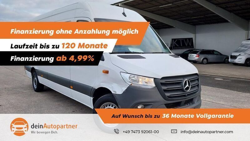 Arktikweiss Gebraucht 2023 Mercedes Sprinter Van | 28.800 € - Bild 1/4