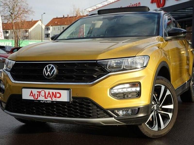 Gebraucht VW T-Roc Style 150 PS (110 kW) 2021 Gelb SUV